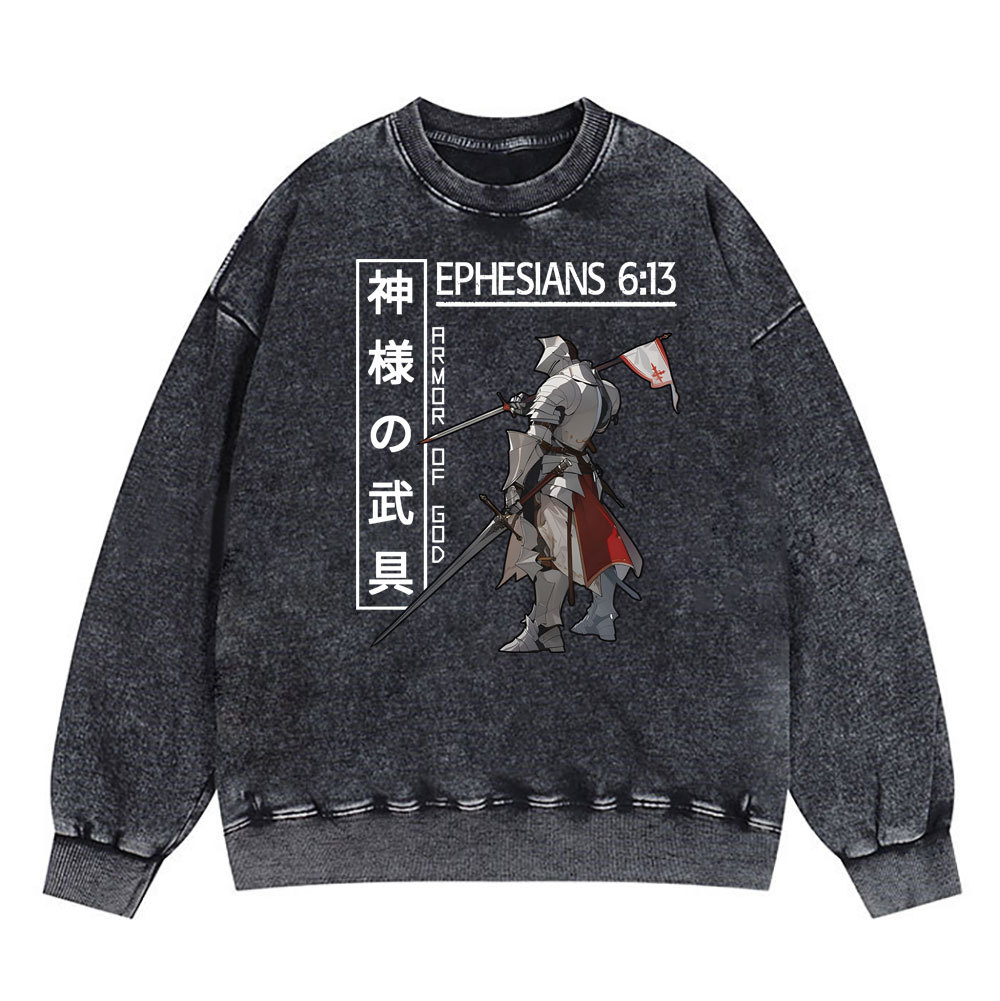 Sample Washed Sweatshirt  水洗圆领卫衣 Sale - GuidingCross