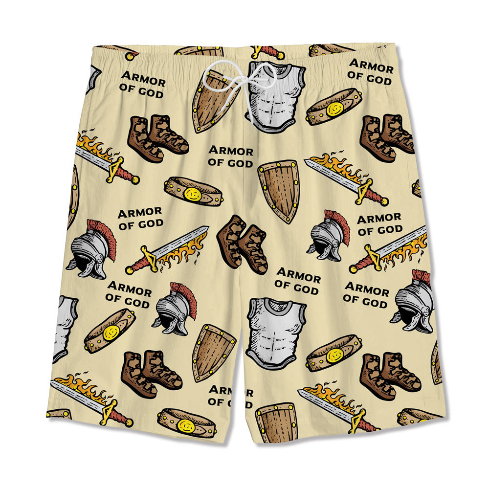 Frist Of All I'm God Pieces Christian Hawaiian Shirt Sale - GuidingCross