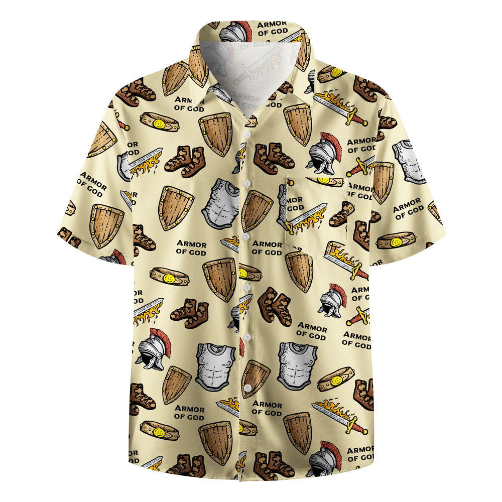 Armor Of God Christian Hawaiian Shirt 