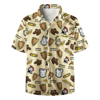 Armor Of God Christian Hawaiian Shirt 