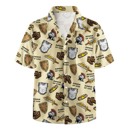 Armor Of God Christian Hawaiian Shirt 