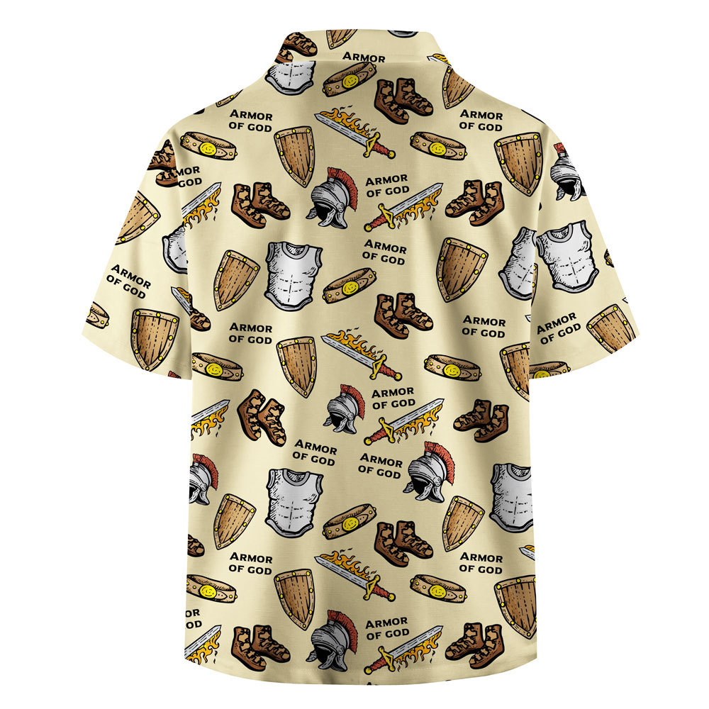 Armor Of God Christian Hawaiian Shirt 