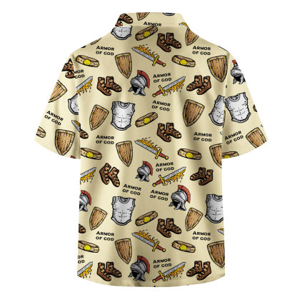 Armor Of God Christian Hawaiian Shirt 
