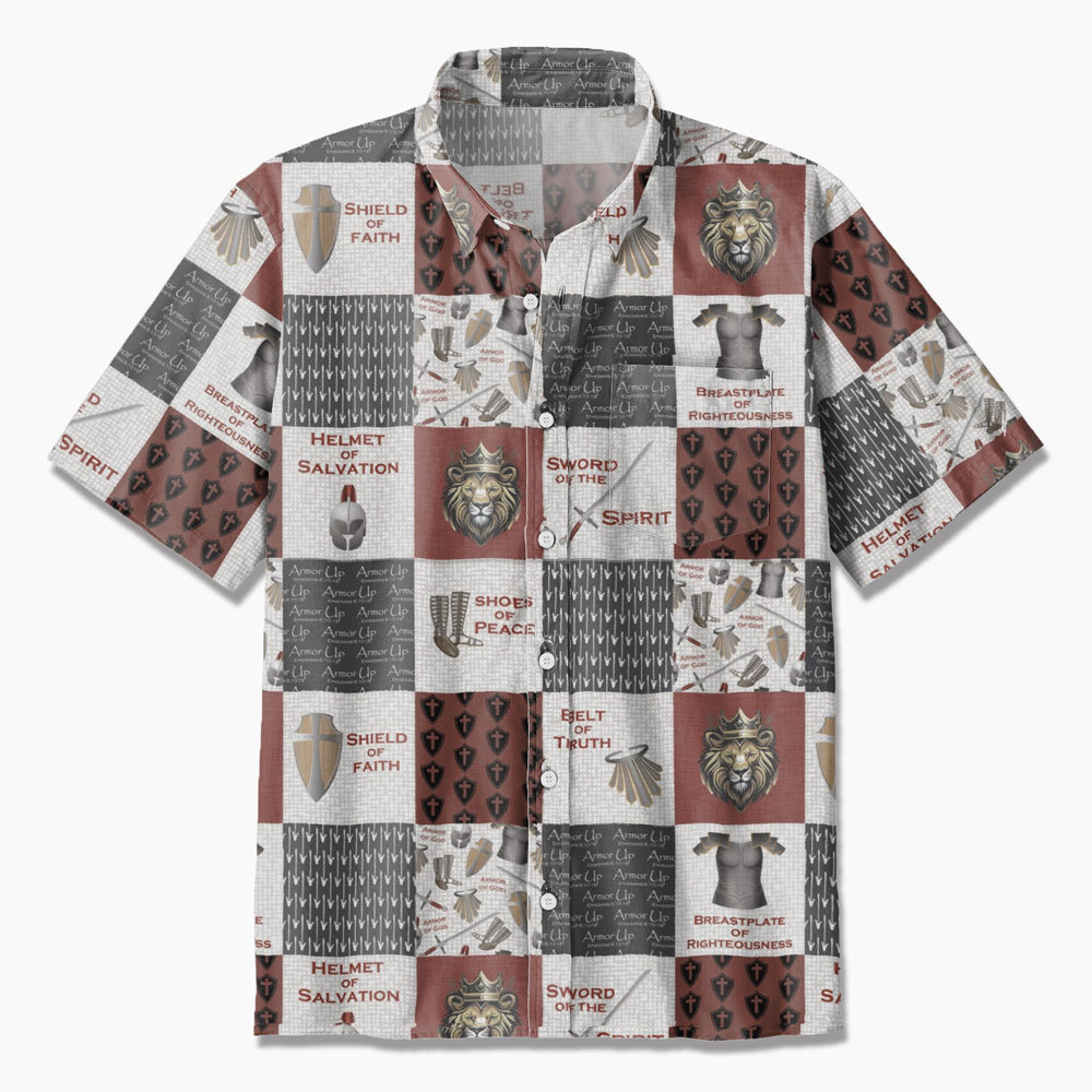 Armor Of God Christian Hawaiian Shirt