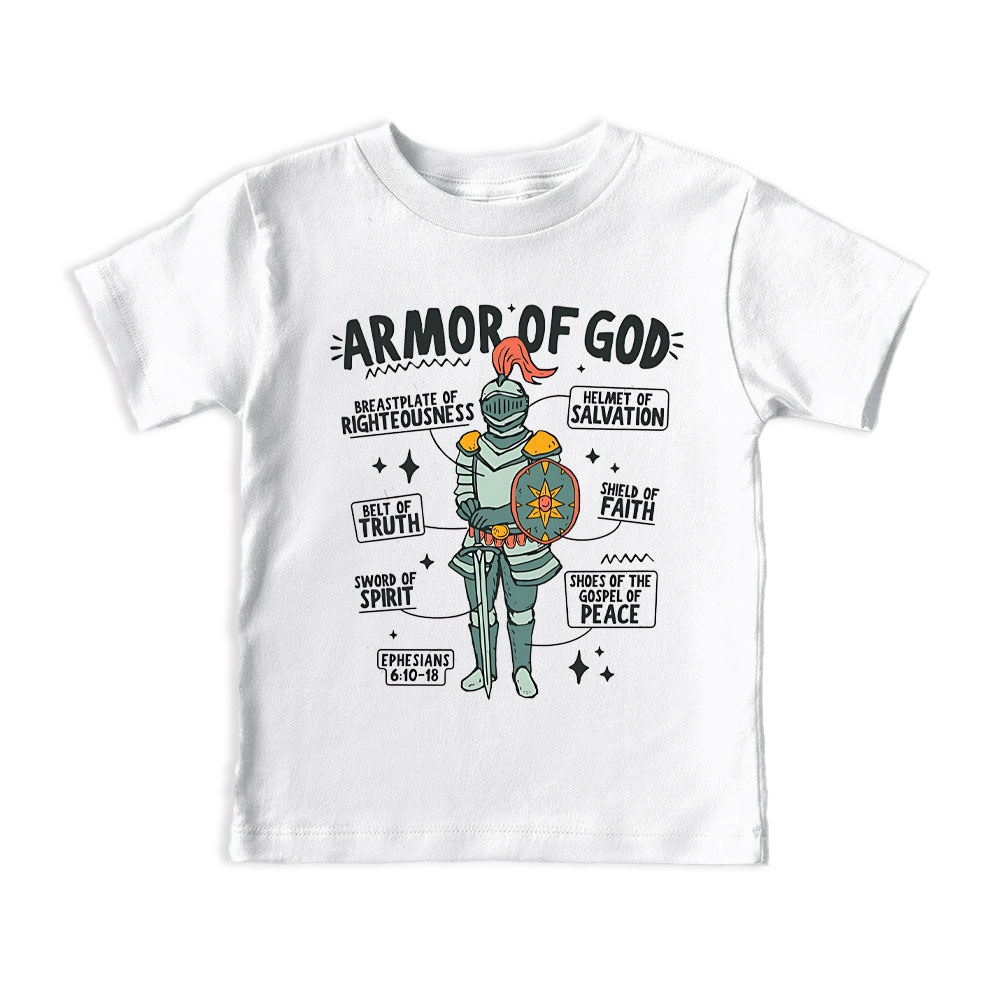 Armor Of God Christian Kids T-Shirt