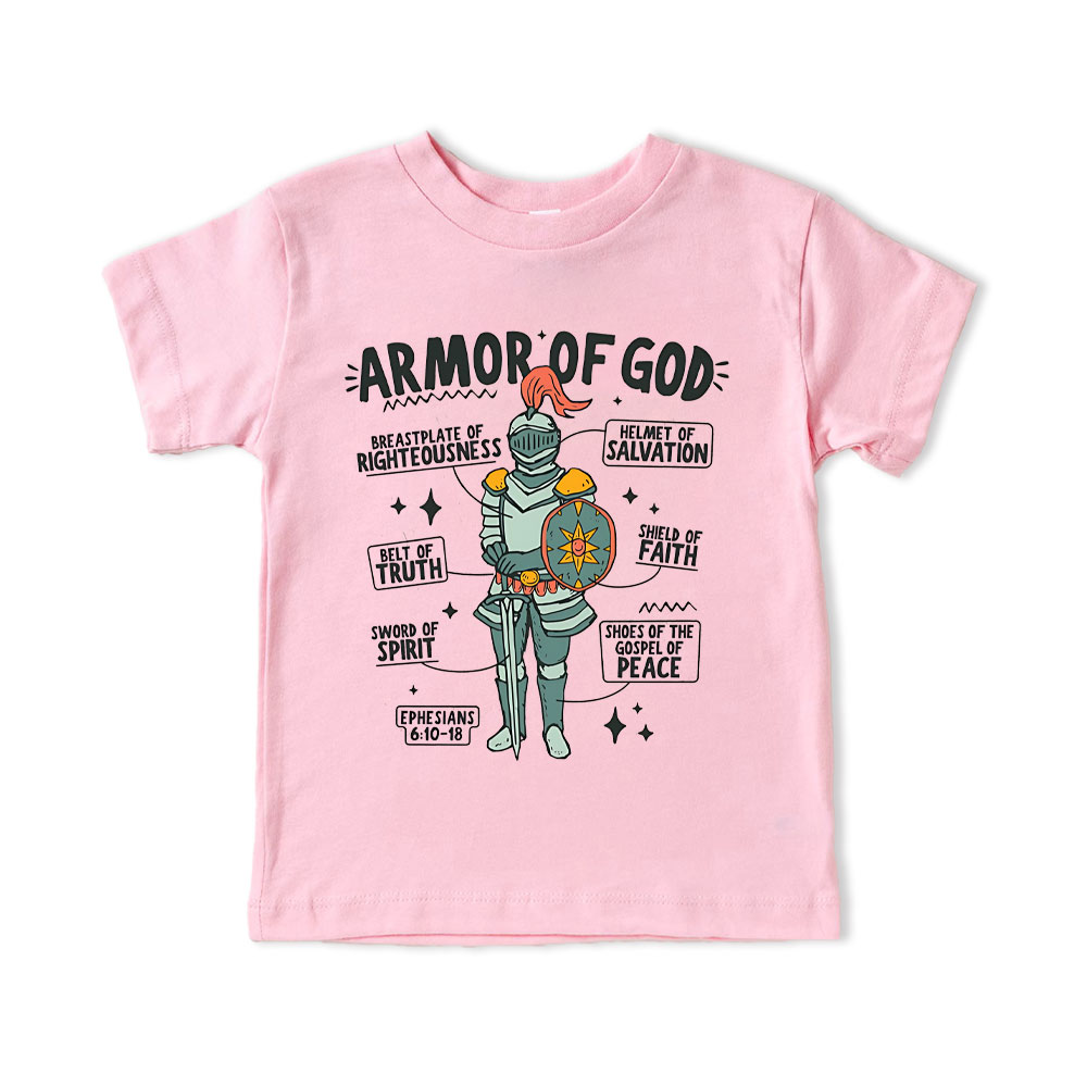 Armor Of God Christian Kids T-Shirt