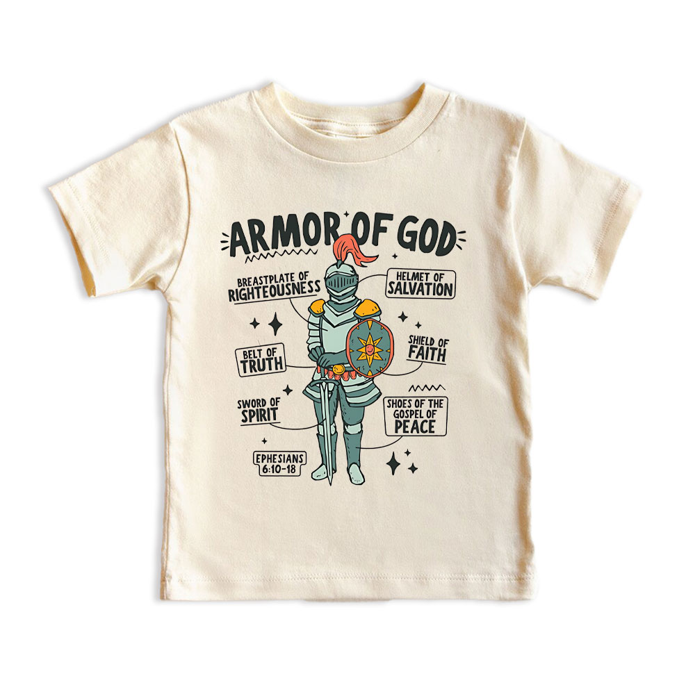 Armor Of God Christian Kids T-Shirt