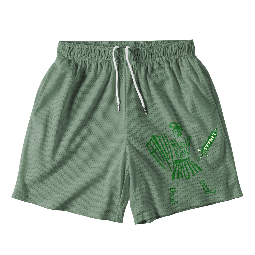 Armor Of God Christian Mesh Shorts