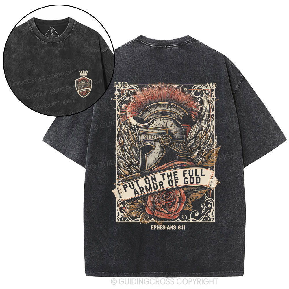 New-Sample Christian Washed T-Shirt Sale - GuidingCross
