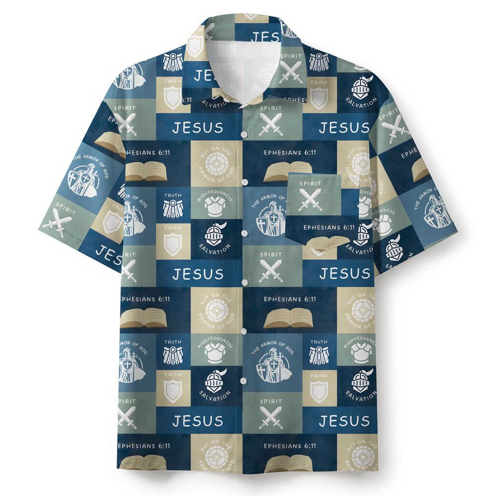 Armor Of God Hawaiian Shirt 