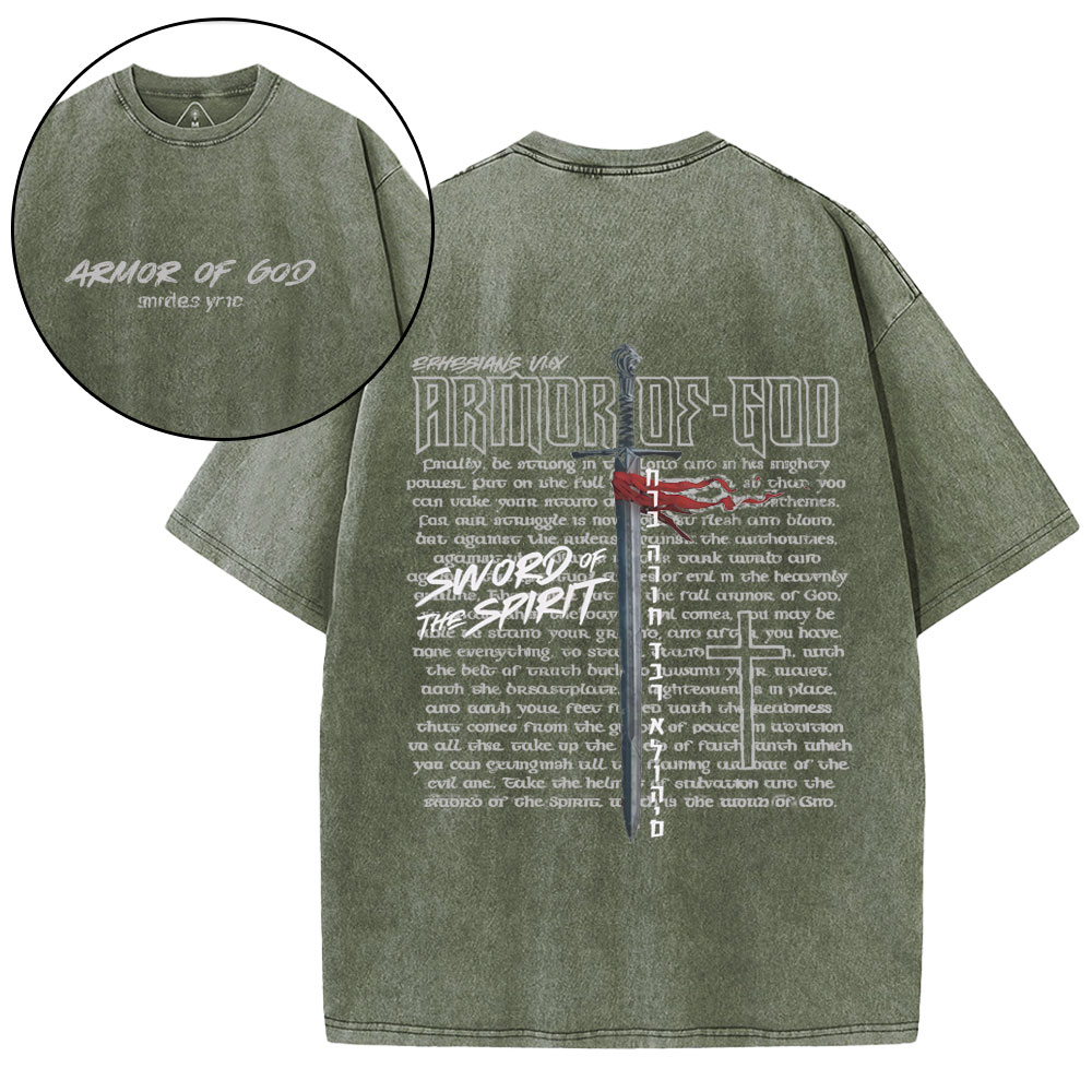 On Time God: 30 Gospel Greats(中古品) New-Sample Christian Washed T-Shirt双面原件31.95 Sale - GuidingCross