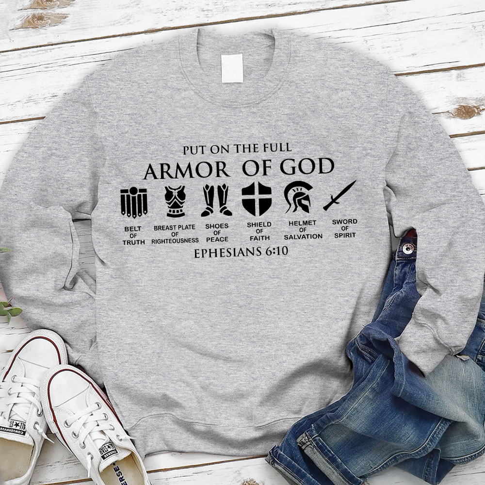 Armor of God Christian Sweatshirt