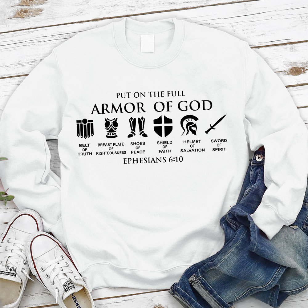 Armor of God Christian Sweatshirt
