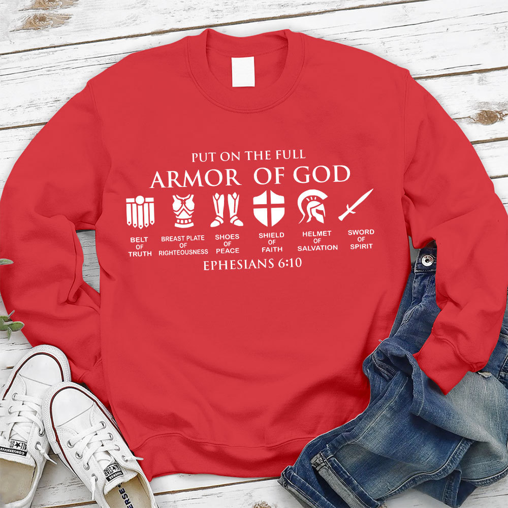 Armor of God Christian Sweatshirt