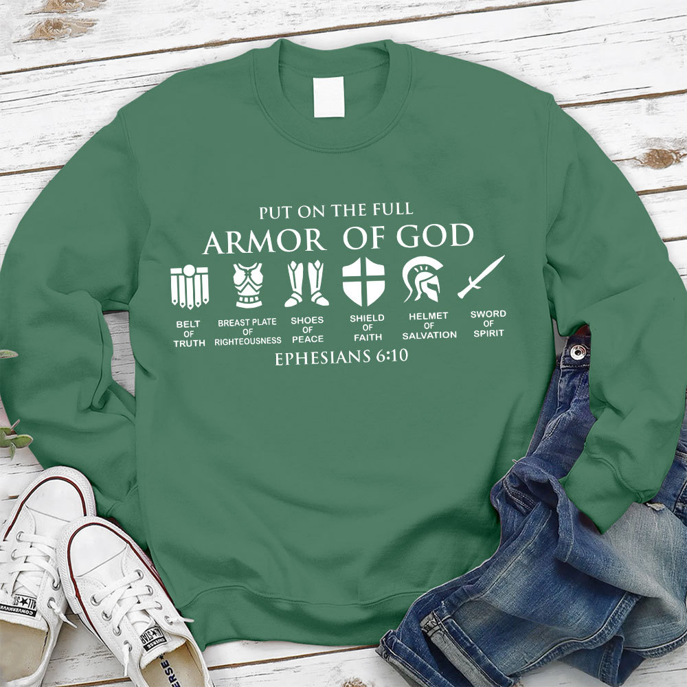 Armor of God Christian Sweatshirt