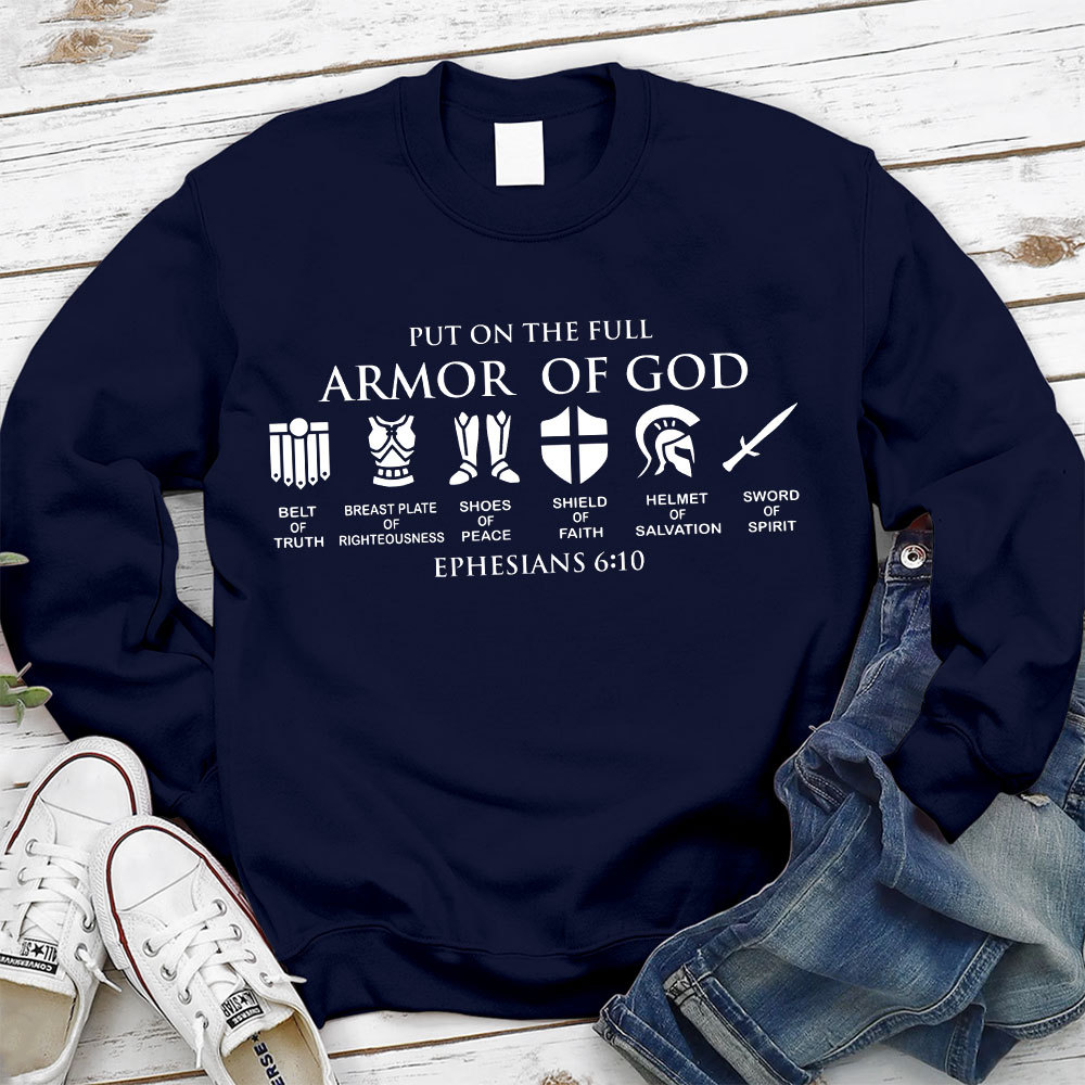 Armor of God Christian Sweatshirt