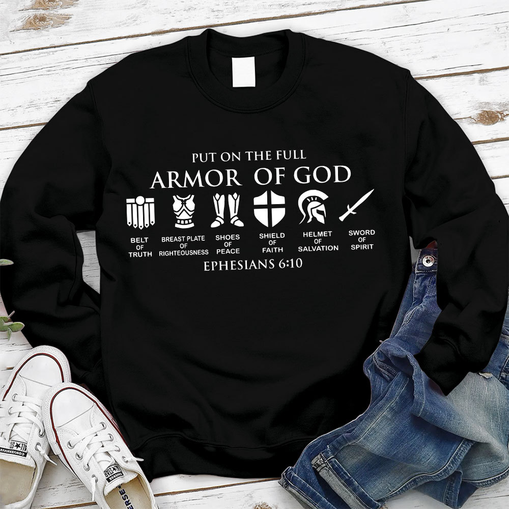 Armor of God Christian Sweatshirt