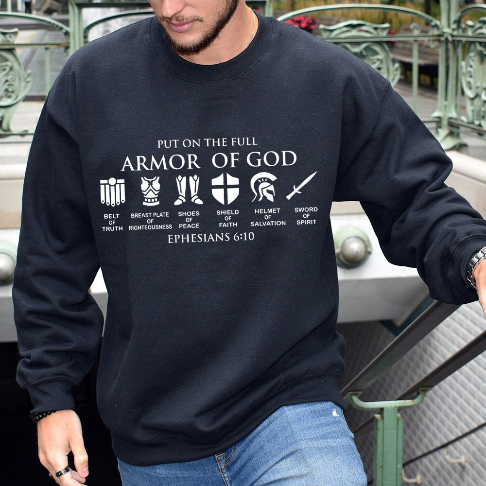 Armor of God Christian Sweatshirt