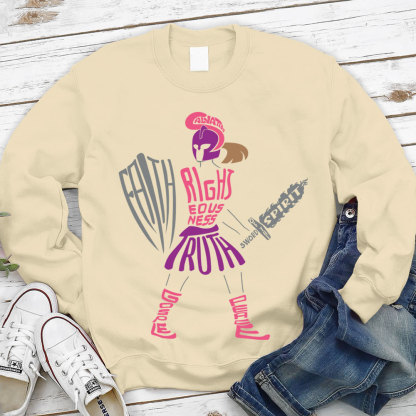 Armor of God Warrior Christian Sweatshirt