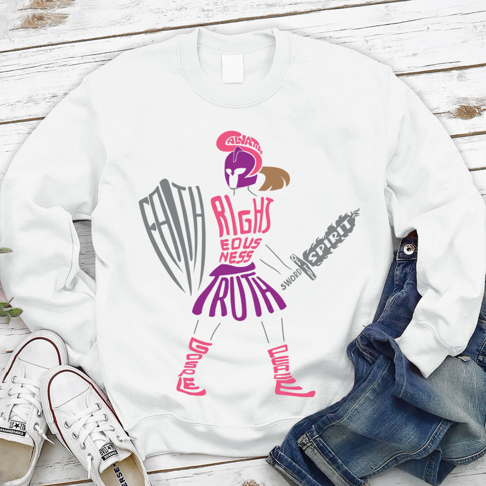 Armor of God Warrior Christian Sweatshirt