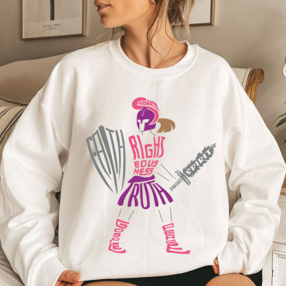 Armor of God Warrior Christian Sweatshirt