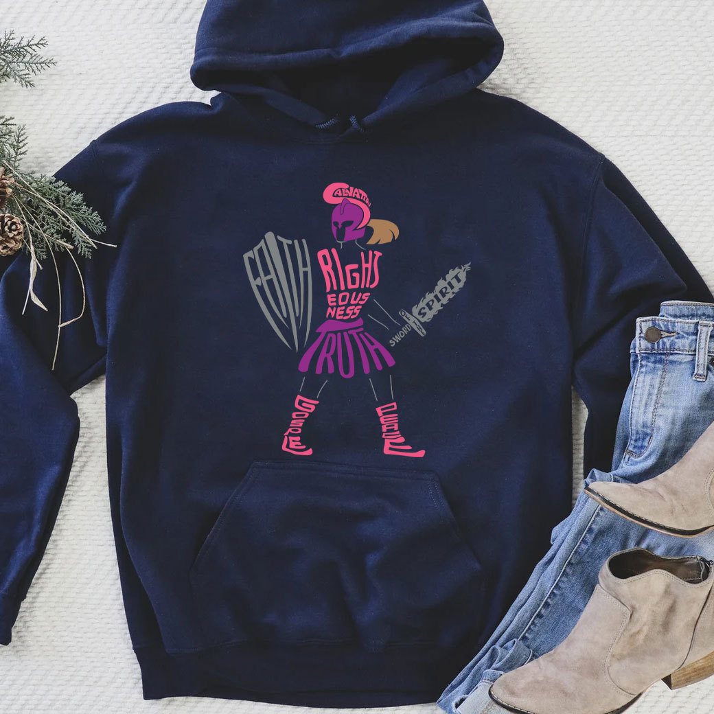 Armor Of God Warrior Christian Hoodie
