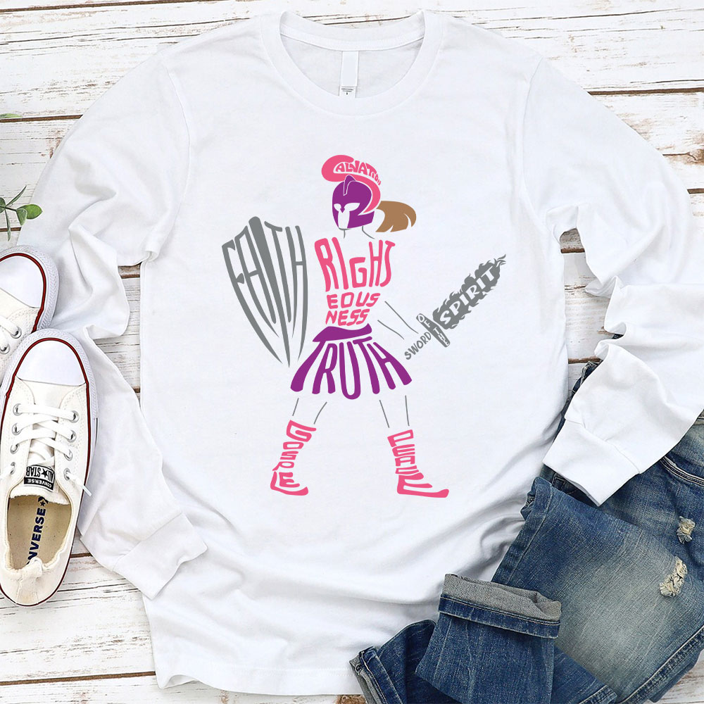 Armor Of God Warrior Long Sleeve T-shirt