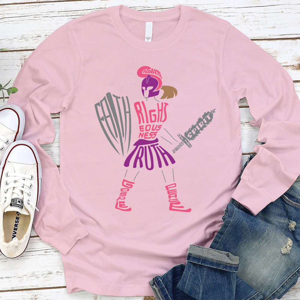 Armor Of God Warrior Long Sleeve T-shirt