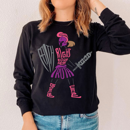 Armor Of God Warrior Long Sleeve T-shirt