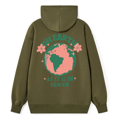 As It Is In Heaven Christian Class Hoodie