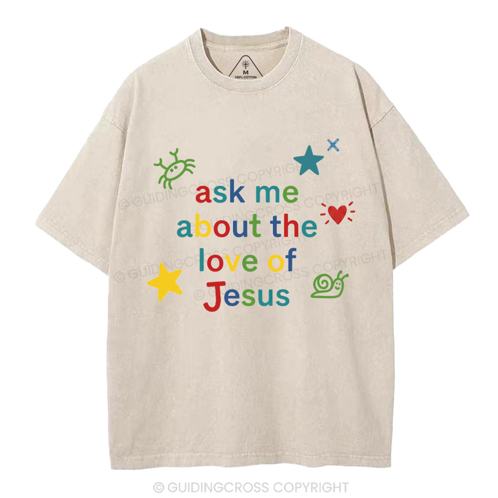 New-Sample Christian Washed T-Shirt Sale - GuidingCross