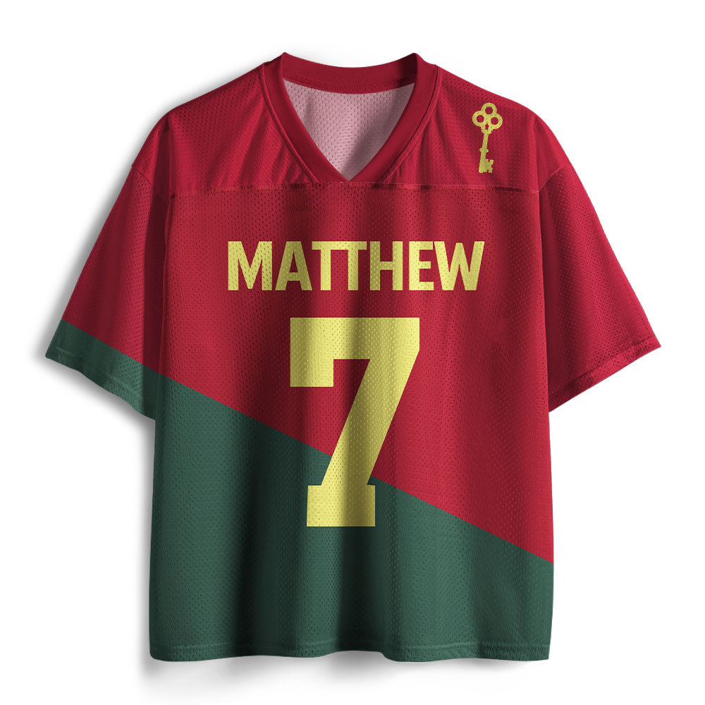 Ask Seek And Knock Christian Mesh Jersey