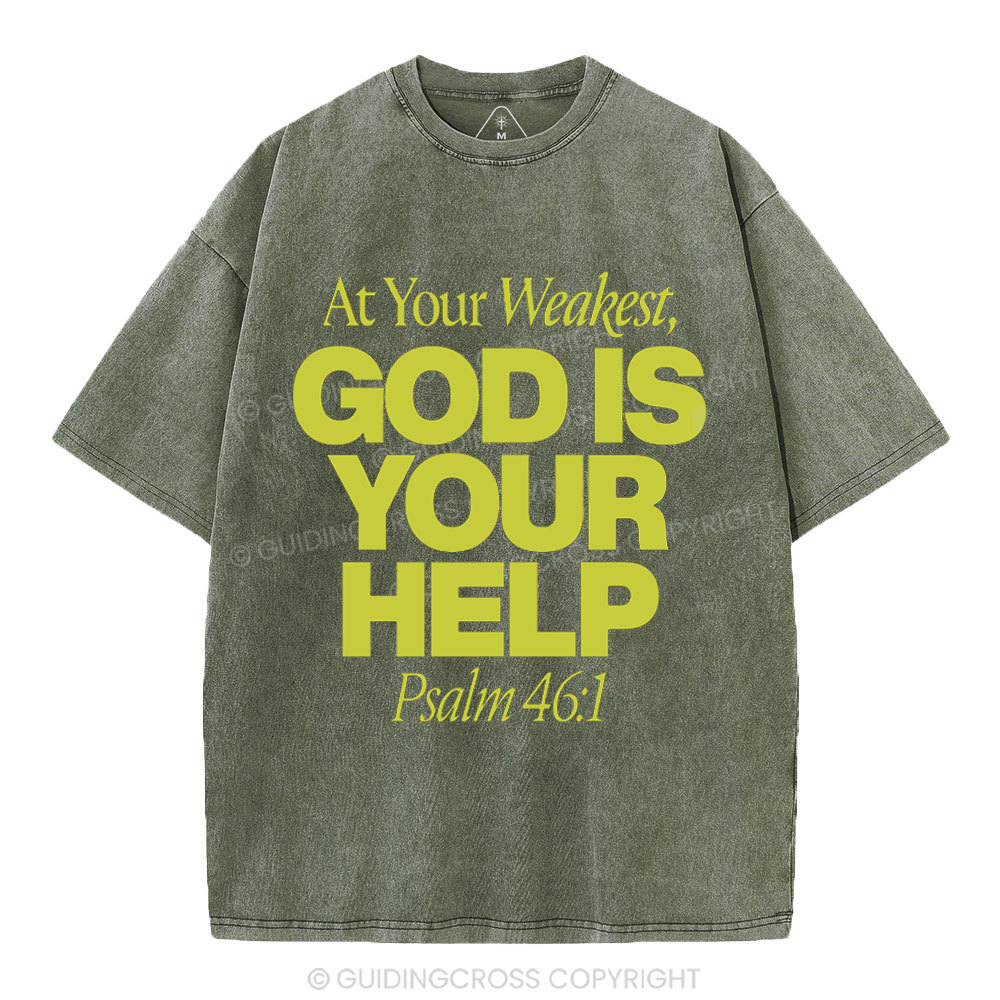 New-Sample Christian Washed T-Shirt Sale - GuidingCross