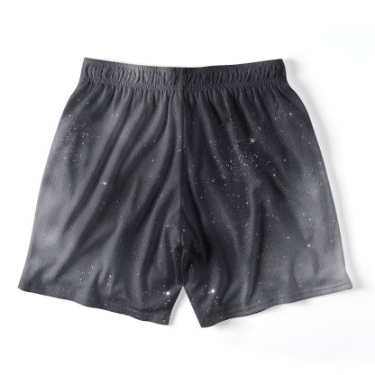 Praise In Night Christian Mesh Shorts