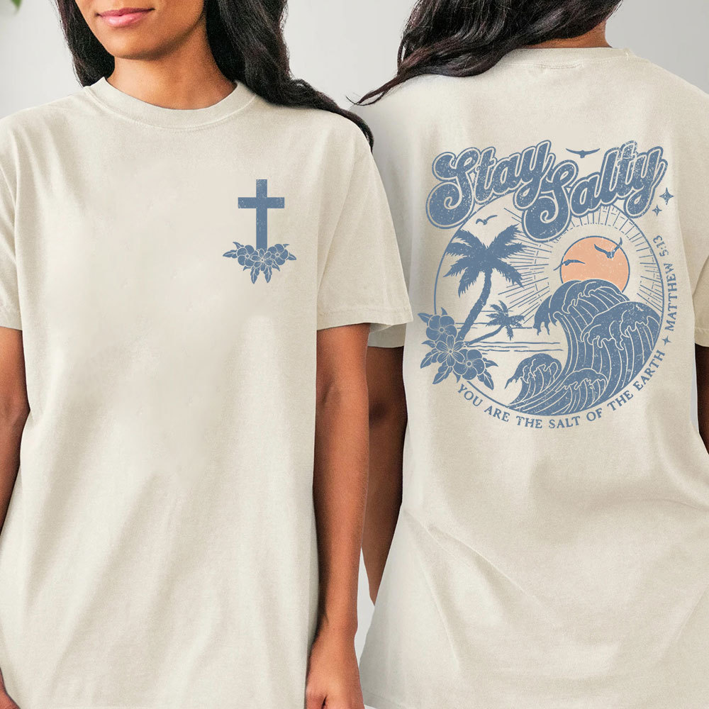 Stay Salty Christian T-Shirt