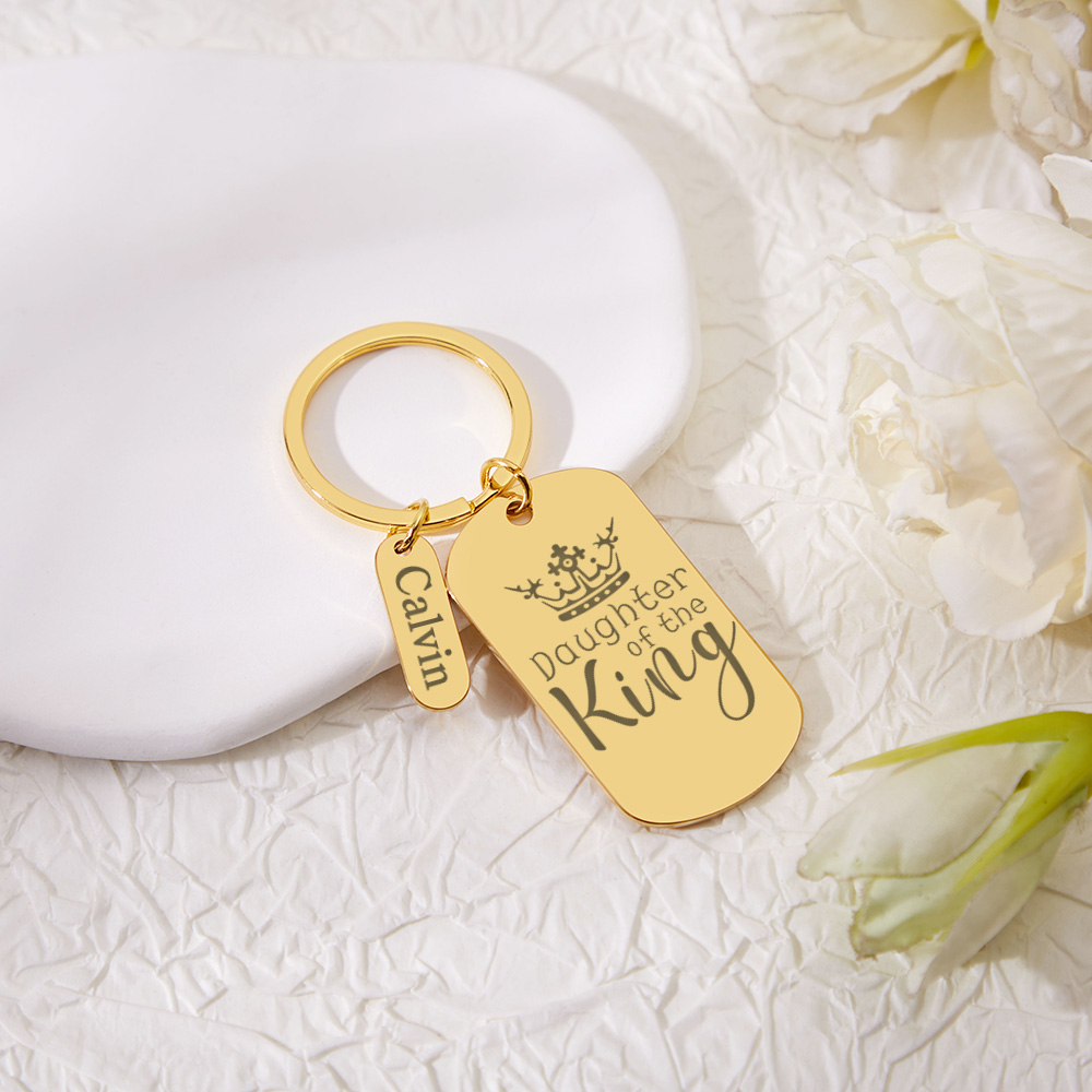 Personalized Christian Keychain