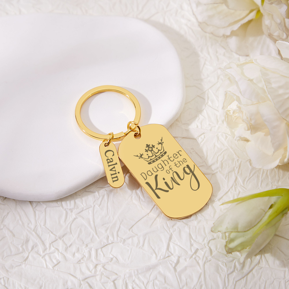Personalized Christian Keychain
