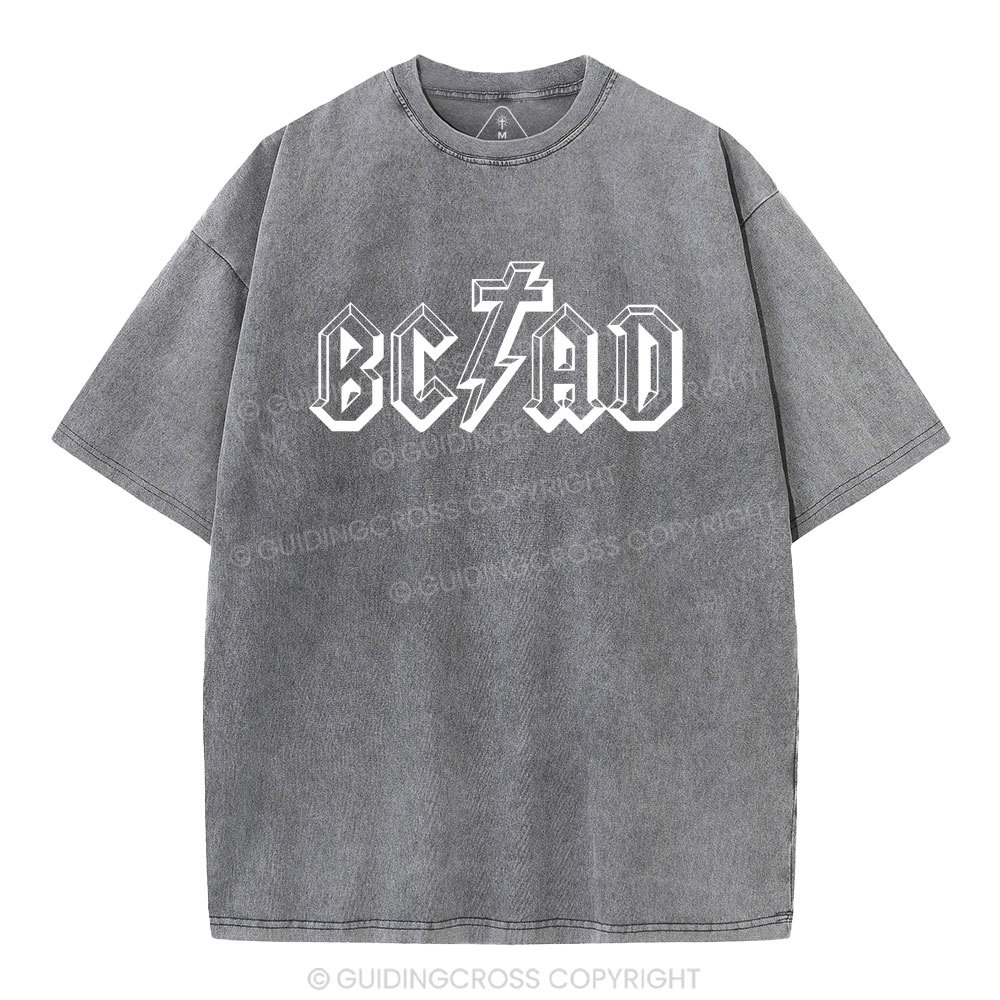 BC And AD The Year Of Lord Christian Washed T-Shirt