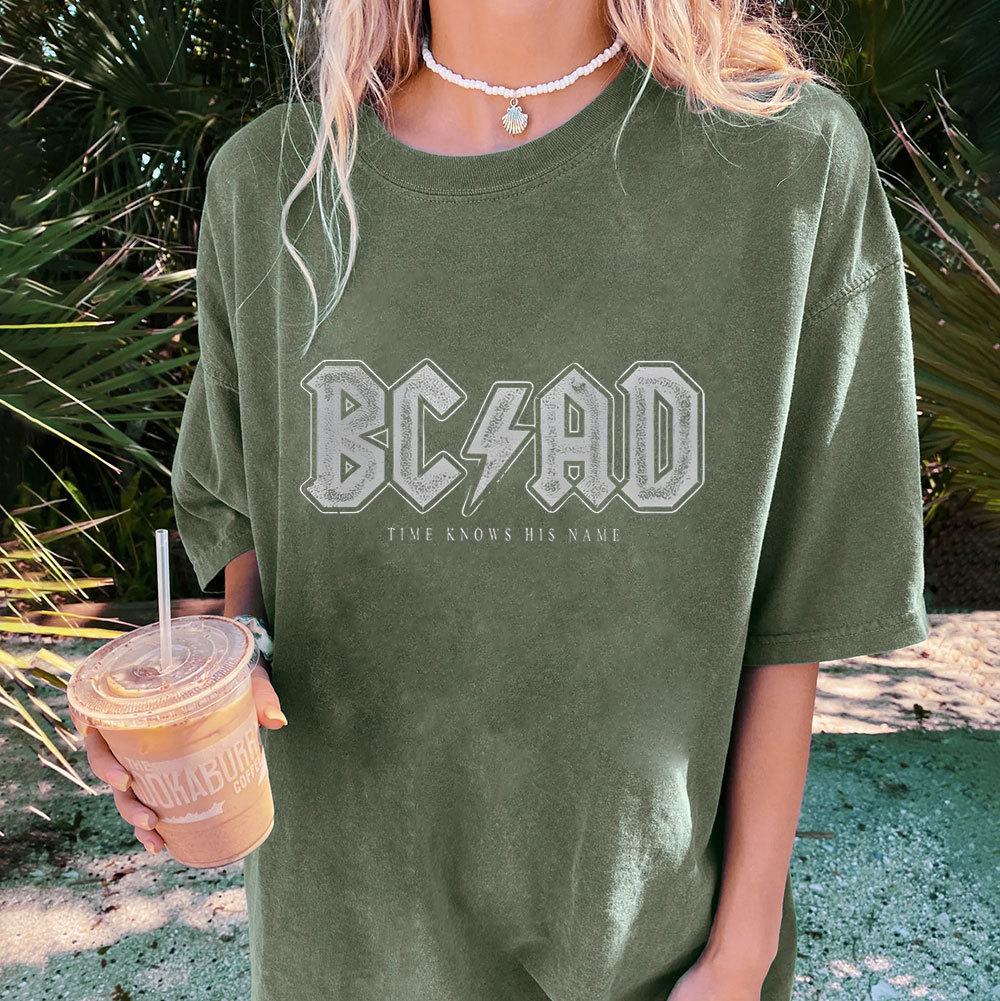 BCAD Time Knows His Name Christian Washed T-Shirt