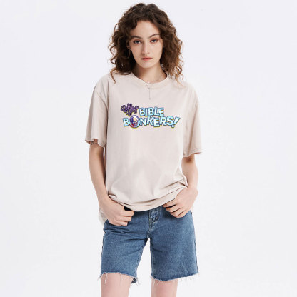 Baby Billy's Bible Bonkers Christian Washed T-Shirt