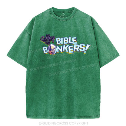 Baby Billy's Bible Bonkers Christian Washed T-Shirt