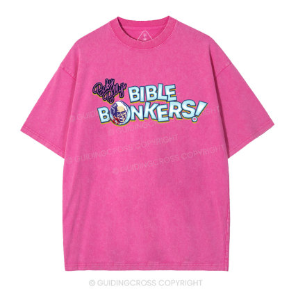 Baby Billy's Bible Bonkers Christian Washed T-Shirt
