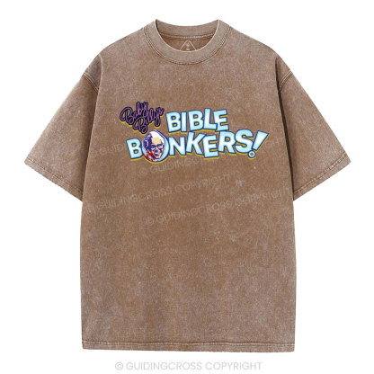 Baby Billy's Bible Bonkers Christian Washed T-Shirt