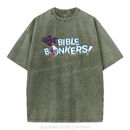 Baby Billy's Bible Bonkers Christian Washed T-Shirt