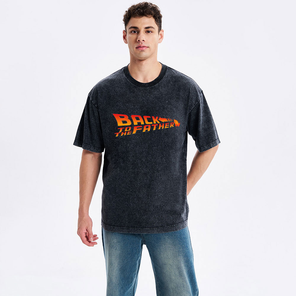 Back To The Father Christian Washed T-Shirt