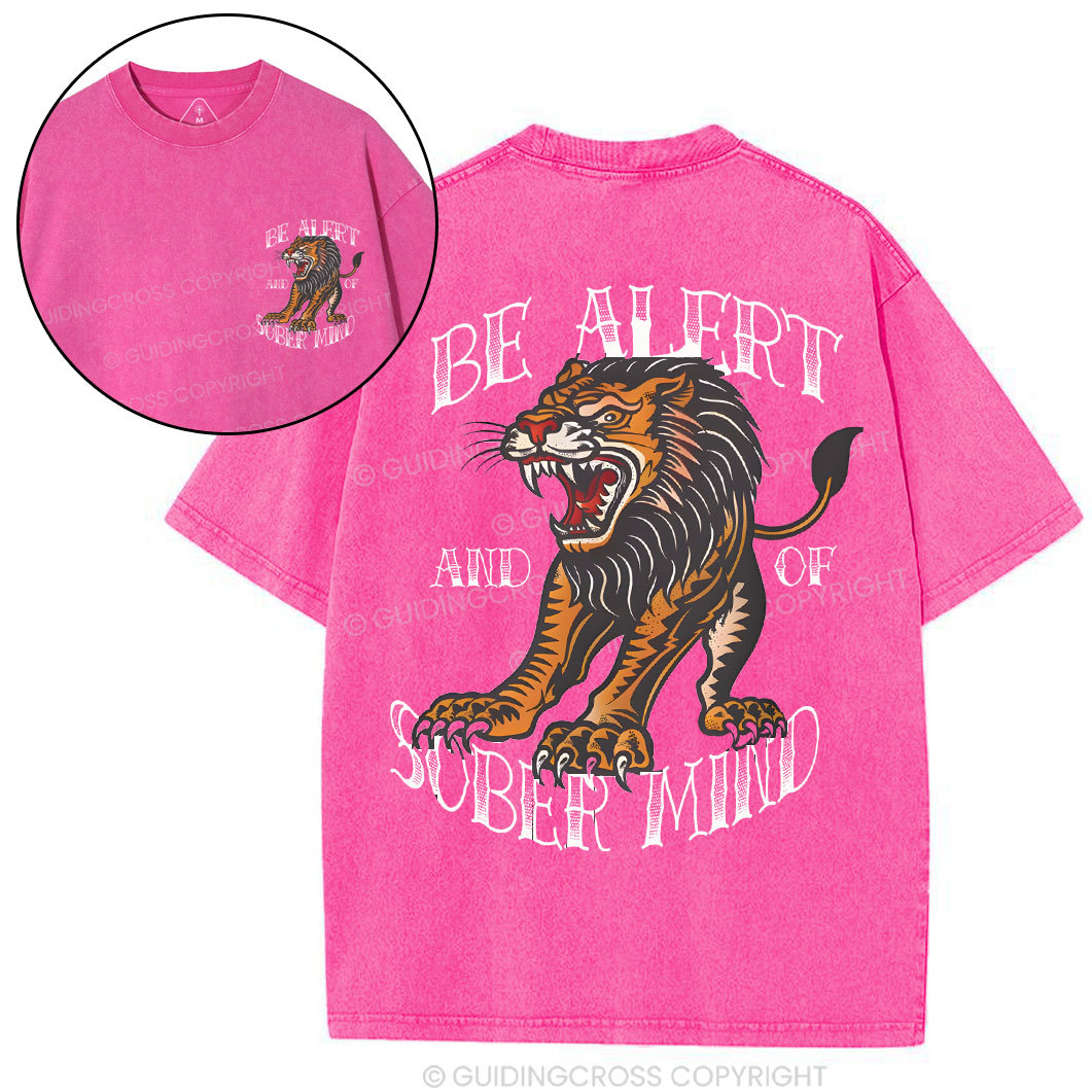 Double-Sided Vintage Washed Christian Sample T-Shirt Sale - GuidingCross