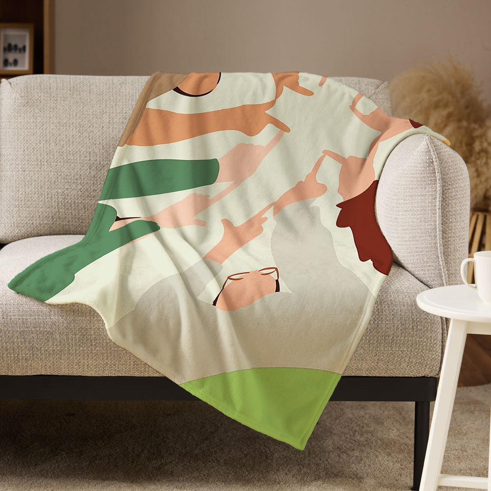 Be Kind And Compassionate To One Another Christian Blanket