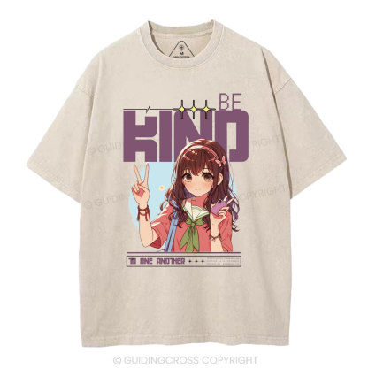 Be Kind Christian Washed T-Shirt