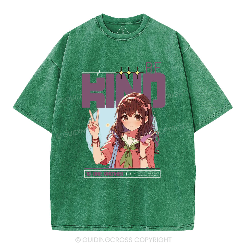 Be Kind Christian Washed T-Shirt