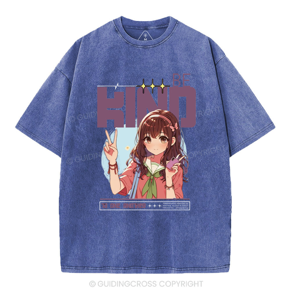 Be Kind Christian Washed T-Shirt